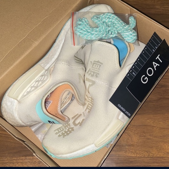 adidas gazelle silver green womens Mens Adidas NU NMD Pharrell NERD- GW0246 main image 0